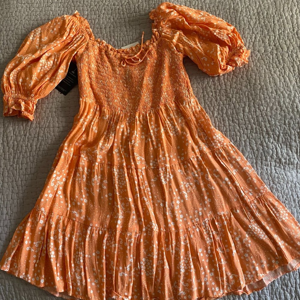 NWT Faithfull the Brand Charlotte Mini Dress S